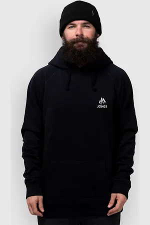 Jones Snowboards Truckee Hættetrøje sort