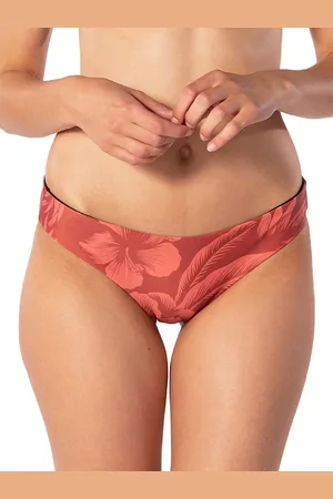Rip Curl Mirage Ess Printed Good Bikini underdel pink