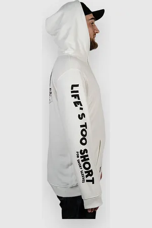 The Dudes Helles In Hell Classic Hoodie hvid