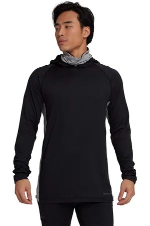 Burton Midweight X Long Neck Hooded Basislag - undertrøje sort