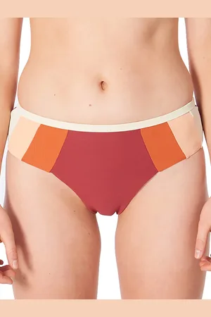 Rip Curl Golden Days Block Hi Chky Bikini underdel brun