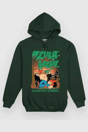 The Dudes Evergreen Seasonal Hoodie grøn