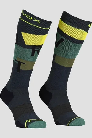 ORTOVOX Freeride Long Cozy Tech strømper sort
