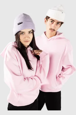 Urban classics Fluffy Hættetrøje pink