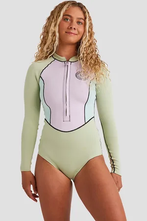 Billabong Salty Dayz Natural Light Ls Våddragt grøn
