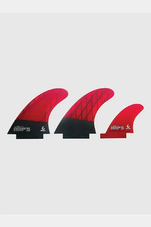 Lib Tech Twin+Trailer Finne Set rød