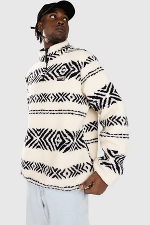 Vissla Hiking Ice Sherpa Fleecepullover hvid