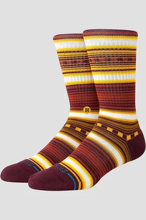 Stance Windy Pine Crew Socks rød