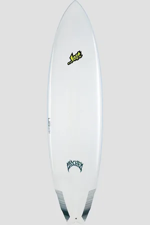 Lib Tech Lost Crowd Killer Surfboard hvid