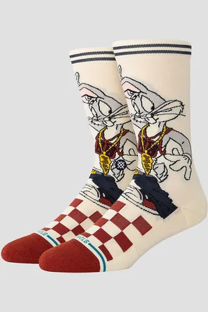 Stance Bugs Crew Socks hvid