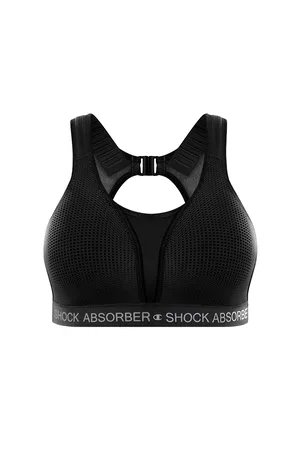 Shock Absorber - Ultimate Fly - Sort sports-BH med meget høj