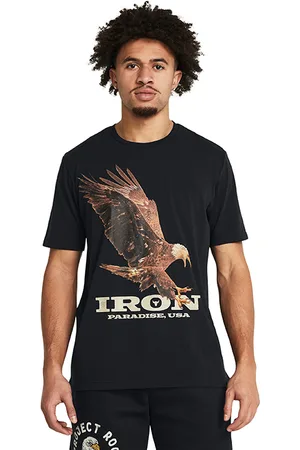 Project Rock Eagle Graphic SS, Black