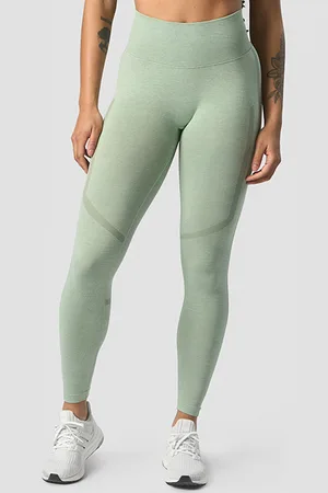 ICANIWILL Rush Seamless Tights Lysgrøn