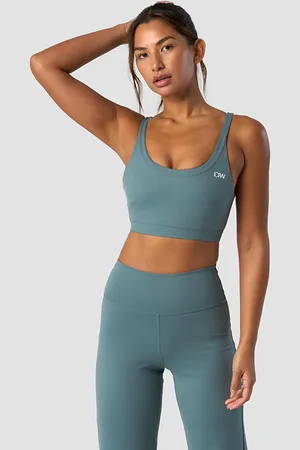 ICANIWILL Nimble Sports Bra, Steel Blue