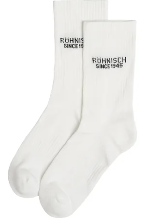Röhnisch 2-pack Logo Socks, White