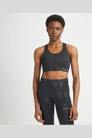 Röhnisch Essential Zip Sports-bh Sort