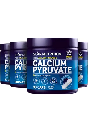 Star Nutrition STORT KØB 4 x Calcium Pyruvat Fat Burner 90 Kapsler