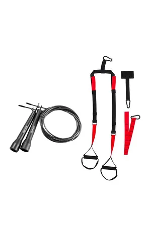 Iron Gym Toningkit Pro Suspension Trainer + Sjippetov