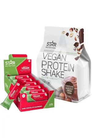Star Nutrition Vegansk proteinpulver + veganske proteinbarer