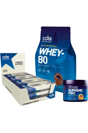 Star Nutrition Top Trio Gym-pakke