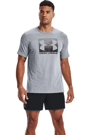 Under Armour UA Boxed Sportstyle SS + UA HIIT Woven 6in Shorts