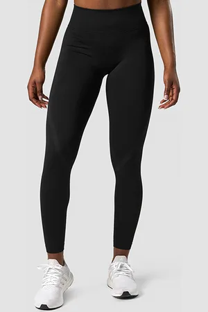 ICANIWILL Impact Seamless V-shape Tights, Black