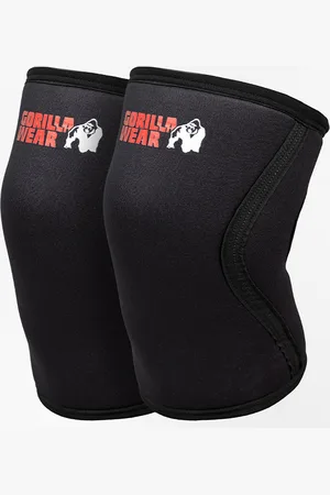 Gorilla Wear Gear 5 MM Knee Sleeves, Black