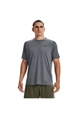 Under Armour UA Tech 2.0 SS Tee Novelty, Stealth Gray