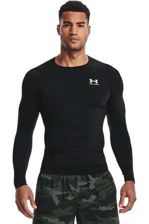Under Armour UA HG Armour Comp LS, Black