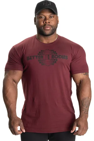 Better Bodies Recruit Tee, Maroon
