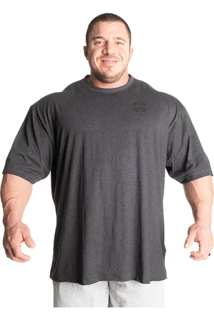 Better Bodies Union Iron Tee, Dark Grey Melange