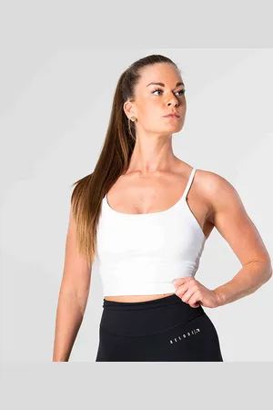 Relode Core Crop Top, White