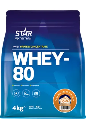 Star Nutrition Whey-80 Valleprotein 4 kg