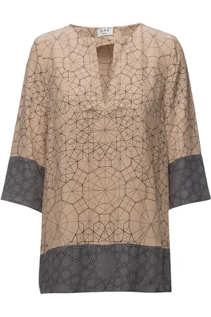 DAY Birger et Mikkelsen Day Electric Tops Blouses Long-sleeved Beige