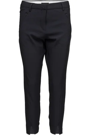 Fiveunits Angelie 285 Split Navy Glow Bottoms Trousers Chinos Black