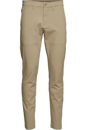 Dockers Motion Chino Slim Bottoms Trousers Casual Beige