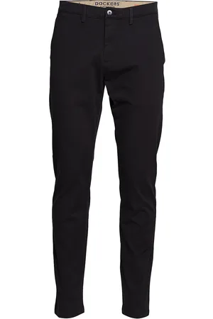 Dockers Motion Chino Slim Bottoms Trousers Casual Black