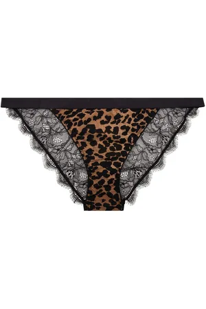 LOVE Stories Wild Rose Trusser, Tanga Briefs Black