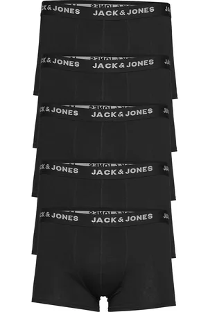 JACK & JONES Jachuey Trunks 5 Pack Noos Boxershorts Black Jack & J S