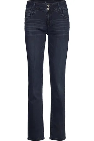 Denim Hunter 35 The Regitze Curved Bottoms Jeans Straight-regular Blue