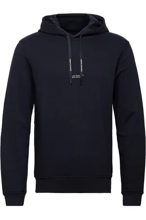 Armani Exchange Sweatshirt Tops Sweatshirts & Hoodies Hoodies Navy