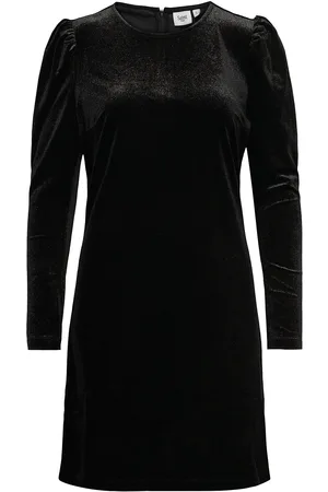 Saint Tropez Dictesz Ls Dress Kort Kjole Black