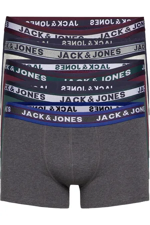 JACK & JONES Jacoliver Trunks 5 Pack Noos Boxershorts Grey Jack & J S
