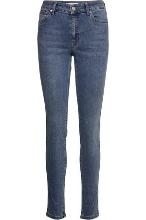 Gestuz Maggiegz Mw Skinny Jeans Bottoms Jeans Skinny Blue