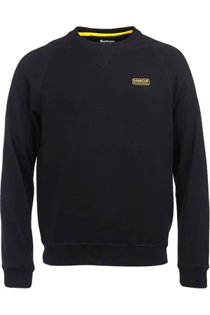 Barbour B.intess Crew Neck Designers Sweatshirts & Hoodies Sweatshirts Black