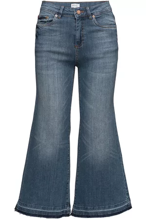 Gestuz Trina Culotte Ze3 16 Bottoms Jeans Flares Blue