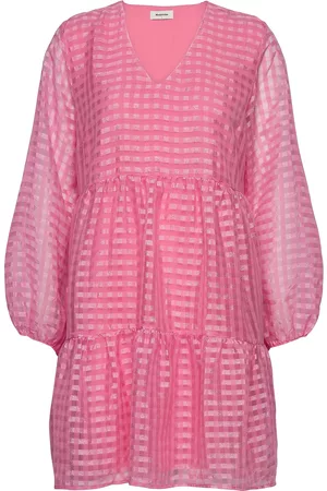 Modstrom Tatty Dress Kort Kjole Pink