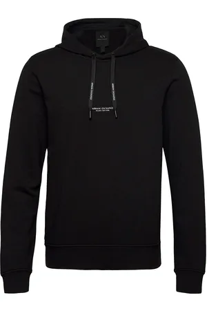 Armani Exchange Sweatshirt Tops Sweatshirts & Hoodies Hoodies Black