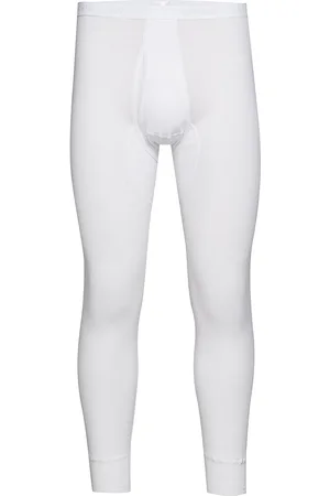 Schiesser Long Pants Bottoms Base Layer Bottoms White