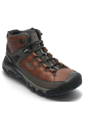 Keen Ke Targhee Iii Mid Wp M Chestnut-Mulch Sport Sport Shoes Outdoor-hiking Shoes Brown